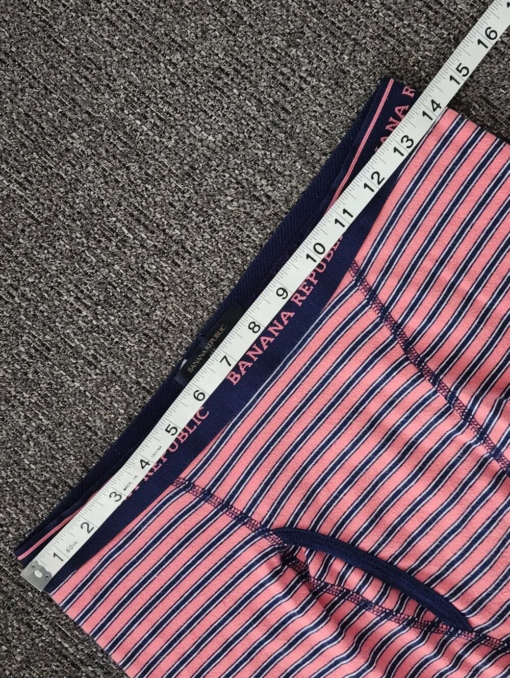 💪Banana Republic💪 - Pink/Navy Striped Boxer Brief
